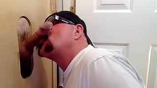 Business Man Needs Gloryhole Deep Throat BJ