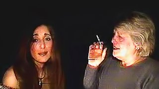 Mature and milf smoke together