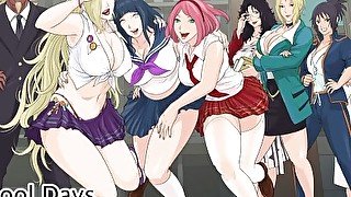 NARUTO - CUM INSIDE HER PUSSY IN CLASS (UNCENSORED)