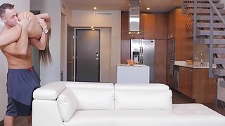 Tiny4K House warming fuck and creampie with skinny Kimmy Granger