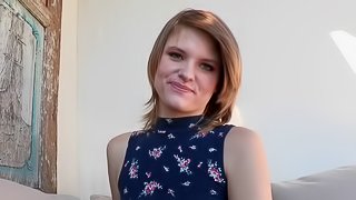 Adorable teen experiences huge cock sex for the first time