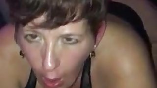 Mature Freak Talking Dirty and Swallowing