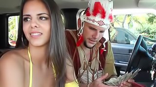 Indigenous Fantasy Comes True with Exquisite Brunette