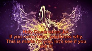 Holy Domination Masturbation Instruction