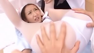 Hardcore gangbang with a hot nurse Kana Narumiya