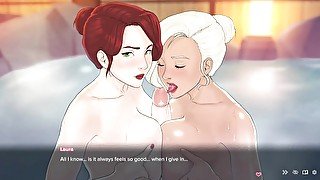 QUICKIE: A LOVE HOTEL STORY V0.24.2-18-Double Tit Job With Laura And Mai