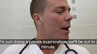 Fake Hospital Dirty doc seduces beautiful cheating blonde Serbian babe