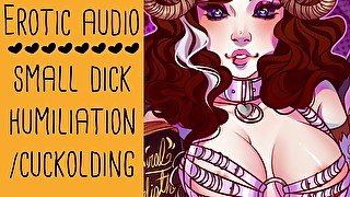 Small Penis Humiliation / Cuckolding  EROTIC AUDIO SPH Small Dick Cuckold ASMR by Lady Aurality