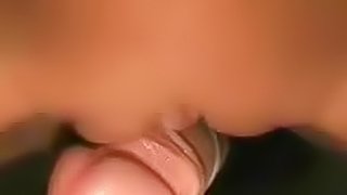 Shaved pussy close up and grinding