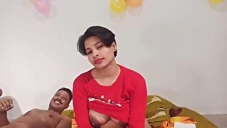 Indian Chubby Girl Threesome anal