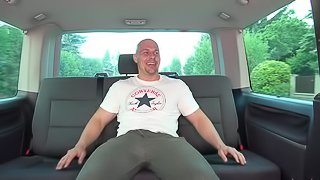 Nothing makes Luciana happy like riding a long dick in the car