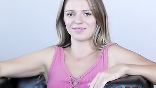 Young russian anal casting