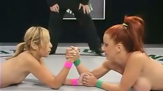 Pussycat Dolls Show Their Aggressive Wrestling On The Mat! Bring It On Bitches!