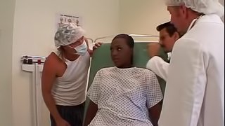 Gang Of White Doctors Use Their Power To Fuck Black Bitches