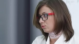 college girl on an internship gets nailed by her new boss
