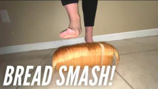 Foot Crush Fetish *Bread Smash*