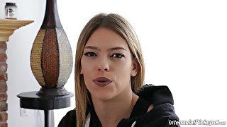 Naughty and sexy porn actress Leah Lee and her porn story to share
