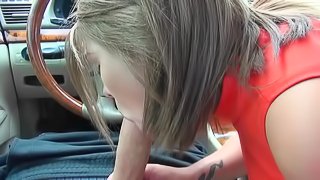 Back seat porn experience along young amateur Addy Sparkx