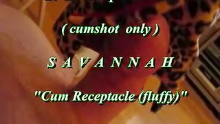 B.B.B. preview: Savannah "Cum Receptacle 2 loads" (cumshot only) with SloMo