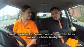 Backseat blowjobs and deep creampie