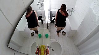 Spycam in a bathroom