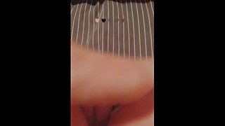 Anal masturbation in my bedroom got horny 💛💛❤❤