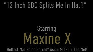 See Maxine X Get A Massive Big Cock!