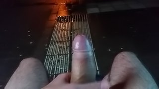 Nice hot cock on a cold night!