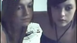 Teasing Lesbian Babes Play for the Webcam