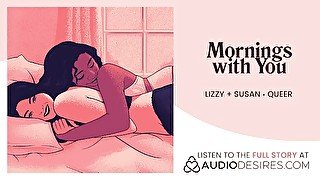 Audio Waking up early to fuck lesbian EROTIC ASMR PORN FOR WOMEN