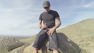 Squirting piss in public while driving and hiking