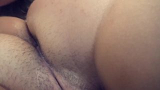 Guy licks ass and pussy girl