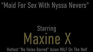 Oriental Squirt! Asian Pussy Fuckers Maxine X and Nyssa Nevers Cum A Lot!