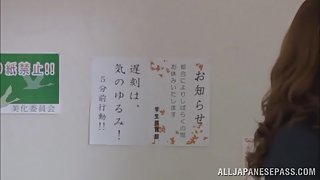 Juicy teacher Akiho Yoshizawa gets fucked by her student