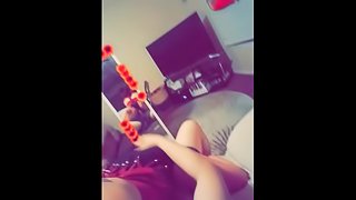 Mommy getting dicked on snapchat