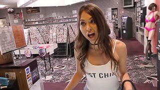 Riley Reid is a petite chick in need of a massive black dick