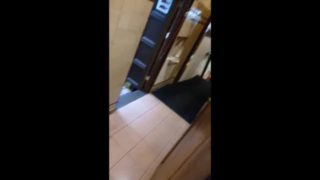 Masturbation in Unknown Restaurant / Escaping into Toilet