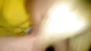 Cute immature Girlfriend strokes her boyfriends cock blowing his load in her mouth