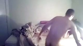 Nude dilettante paramours fucking hard on camera