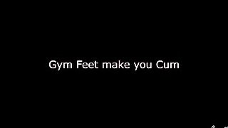 Sweaty Gym Feet Make You Cum - POV FootJob - Nikki Ashton