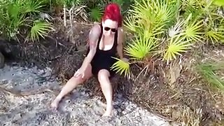 Slut Trying BBC on Vacation.