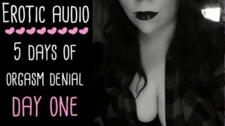 Orgasm Control & Denial ASMR Audio Series - DAY 1 OF 5 (Audio Only | JOI FemDom | Lady Aurality)