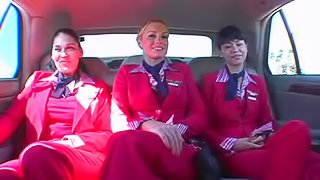 A Mile High Orgy With Threesome Hot Plane Pilots