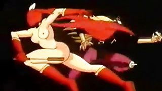 Hentai superhero action with a bit of hardcore sex
