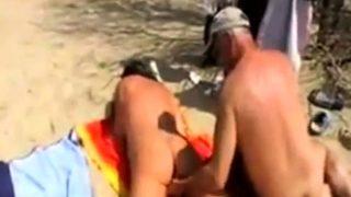Girl fingered by stranger at the beach