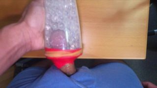 【高画質4Ｋ】○透け透けオナホで変態オナニー