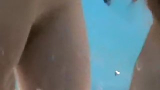 Beach cabin spy cam scenes filled with nude tits and ass