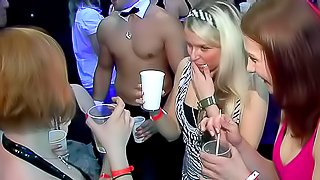 Loose Euro women have party sex