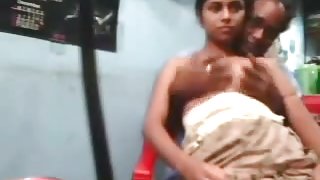 Sexy Indian woman fucked an older man