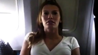 Girl bates on plane